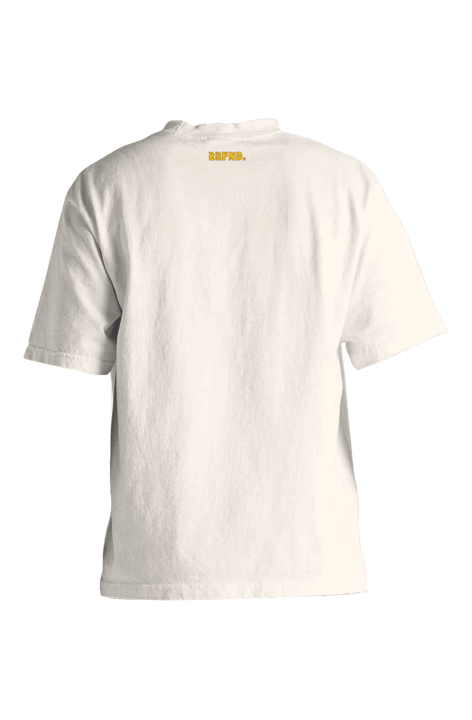 2BFND OFF WHITE LOGO TEE